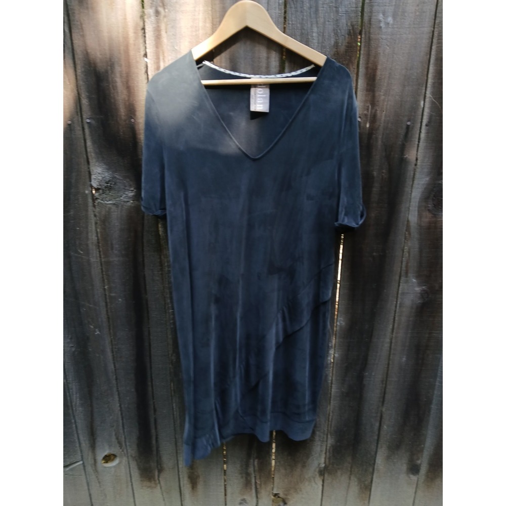 Dolan Anthropologie Black Minimalist Dress‎ Size Large